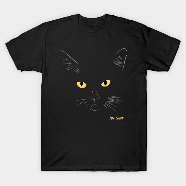 BlackCat T-Shirt by NotShirt